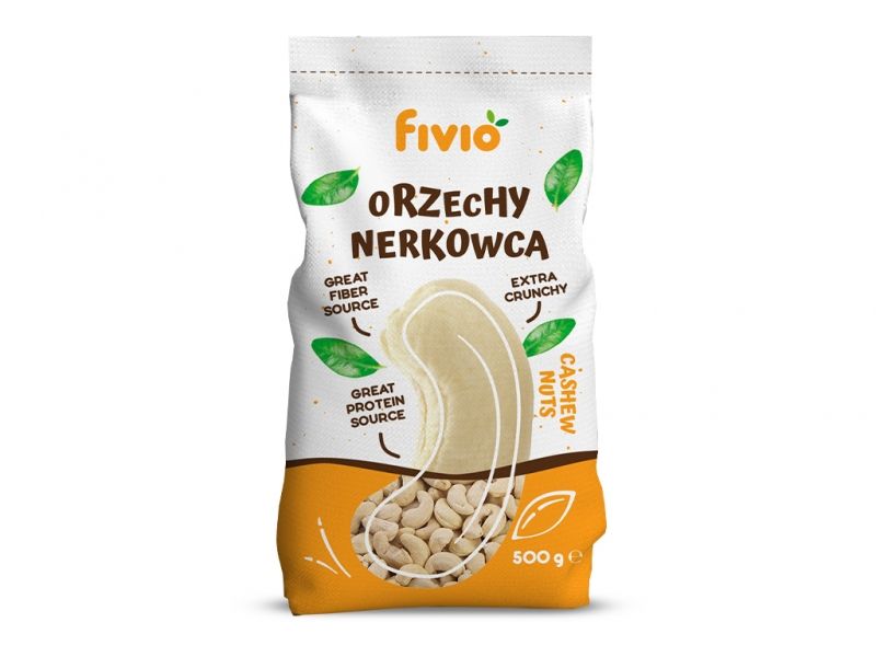 Orzechy Nerkowca 500g Fivio zdjęcie 1