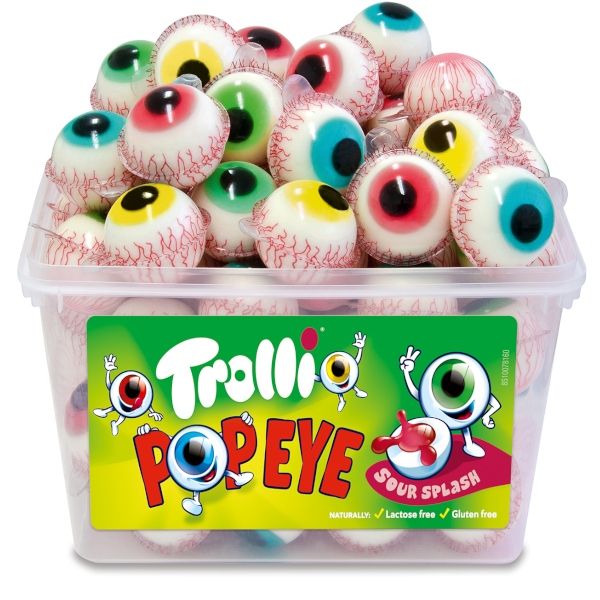 Żelki Oczy Pop Eye Trolli BOX 60szt. zdjęcie 1