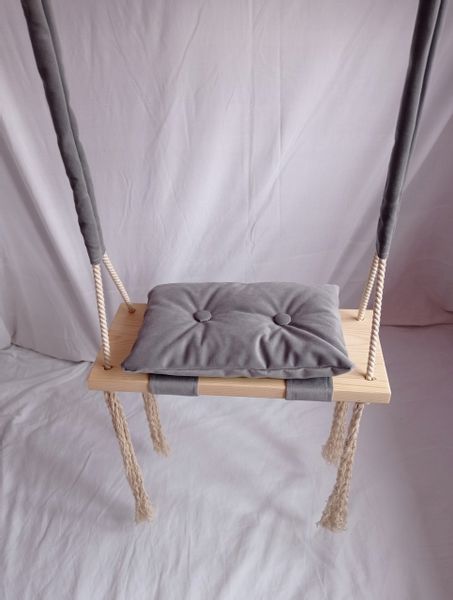 Huśtawka siedzisko dzieci dom ogród pokój granat zdjęcie 5