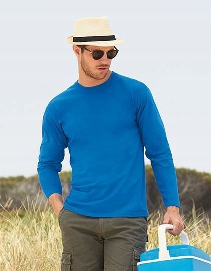 FRUIT OF THE LOOM KOSZULKA Z DŁUGIM RĘKAWEM Whit S zdjęcie 6