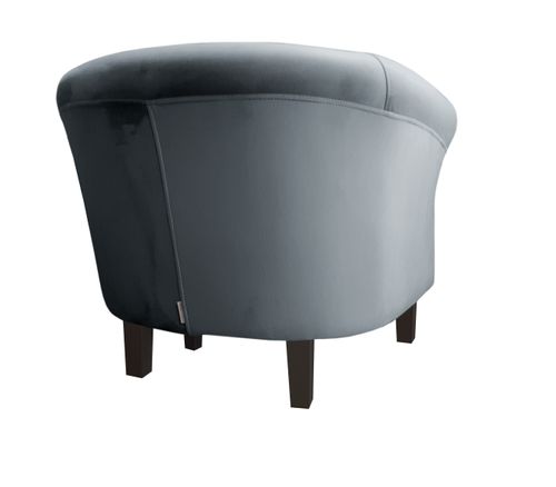 Fotel Milo nogi venge szary BL14 na Arena.pl