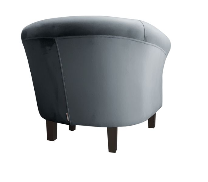 Fotel Milo nogi venge szary BL14 zdjęcie 4