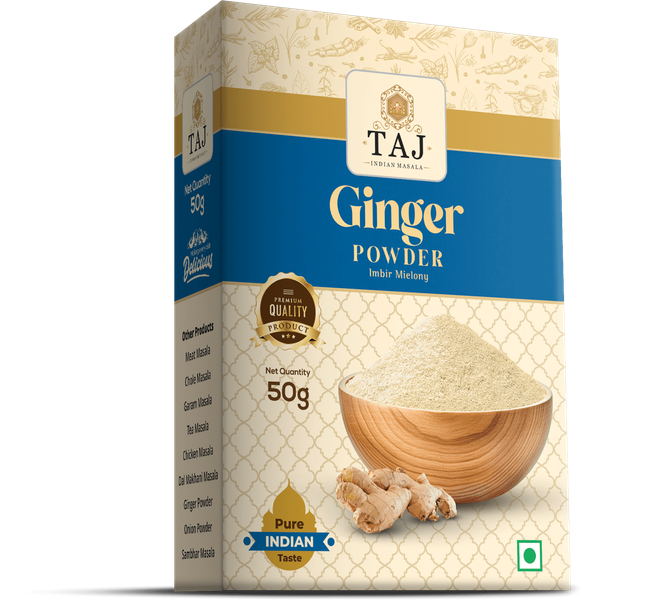 TAJ INDIAN MASALA GINGER POWDER 50G zdjęcie 1