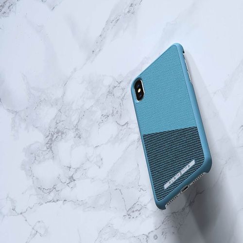 Materiałowe etui do iPhone Xs Max (Petrol) #0 na Arena.pl