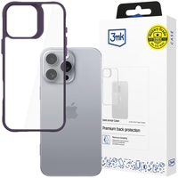 Apple iPhone 16 Pro - 3mk Satin Armor Case+ Purple