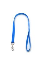 A-472 pejcz, krótka smycz dla psa taśma 20mm/80cm Kolor - Niebieski