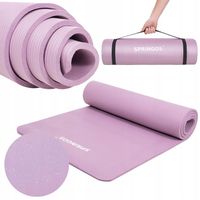 MATA DO ĆWICZEŃ ANTYPOŚLIZGOWA GIMNASTYCZNA DO JOGI FITNESS GRUBA NBR 183cm