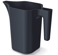 PROSPERPLAST Konewka dzbanek do podlewania roślin kwiatów czarna 1,8 L