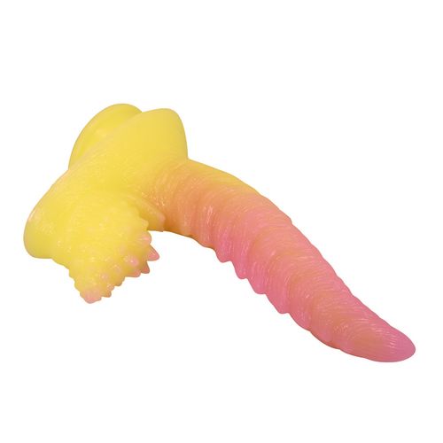 Monster Dildo Flamebeast Ze Stymulatorem Łechtaczki Power Monsters 22,5 Cm na Arena.pl
