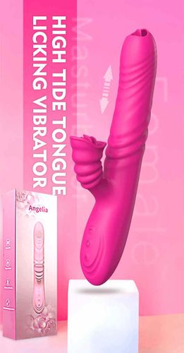 wibrator angelia usb 3 functions of thrusting / 20 vibrations pink na Arena.pl