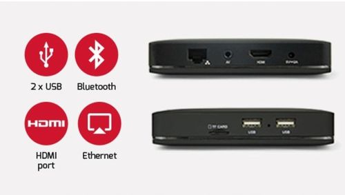 techBite FLIX SMART BOX TV 4K Android TV + gamepad na Arena.pl