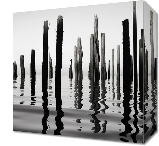 Obraz 30x30cm Refleksje Nad Wodą zdjęcie 1