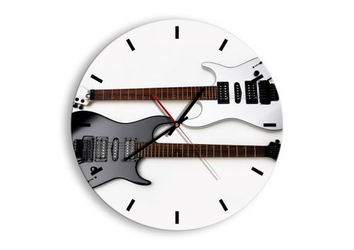 Zegar Ścienny - Gitara Muzyka  - 40X40 Cm - C3Ar40X40-0369 na Arena.pl