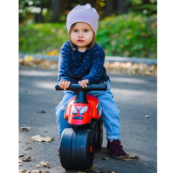 FALK Jeździk Racing Czerwony Szerokie Koła 1+ zdjęcie 3