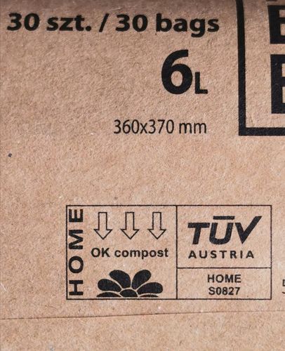 WORKI BIODEGRADOWALNE KOMPOSTOWALNE 6L BIO 150szt na Arena.pl