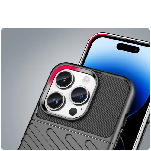 thunder case etui iphone 14 pro pancerny pokrowiec czarny na Arena.pl