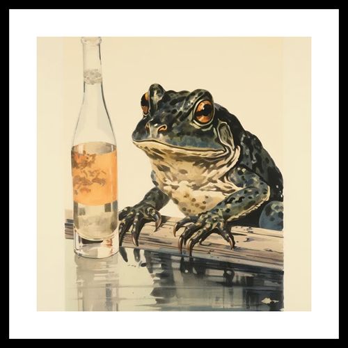 Plakat 30x30cm Refleksje Błotniaka na Arena.pl