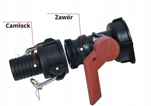 Złącze CAMLOCK 2 cale TYP C na wąż 1 1/2" (38mm) Kamlok Zbiornik MAUSER IBC na Arena.pl
