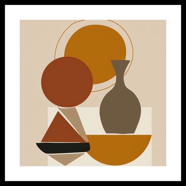 Plakat 30x30cm Geometryczna Utrata zdjęcie 3