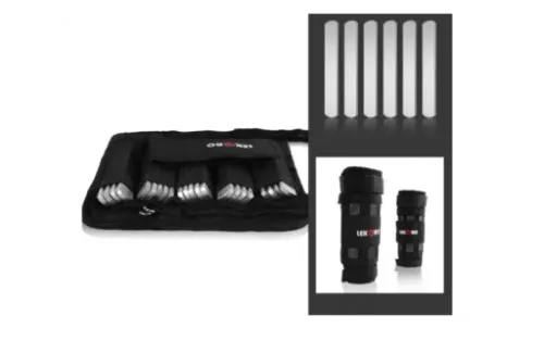 Regulowane obciążniki na nadgarstek, zdejmowane obciążniki, LEKARO, 2x 5kg na Arena.pl