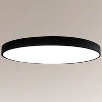 LAMPA sufitowa NUNGO 6000 Shilo metalowa OPRAWA plafon LED 11W 3000K okrągły czarny