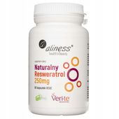 Aliness Naturalny RESWERATROL 250 g układ krążenia 60k vege