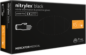 Rękawice nitrylowe nitrylex black XS 100 szt