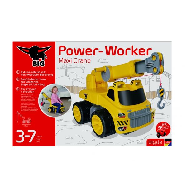 BIG Jeździk Dźwig Maxi Crane zdjęcie 26