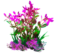 AQUA NATURA Roślina sztuczna ozdoba dekoracja akwarium terrarium 16 cm