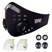 MASECZKA MASKA ANTYSMOGOWA + FILTRY 2 szt. NEOPRENOWA KOLARZ BIEGACZ