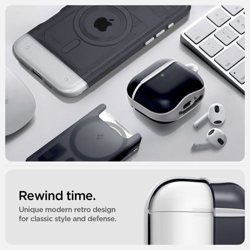 spigen classic c1 apple airpods 4 graphite na Arena.pl