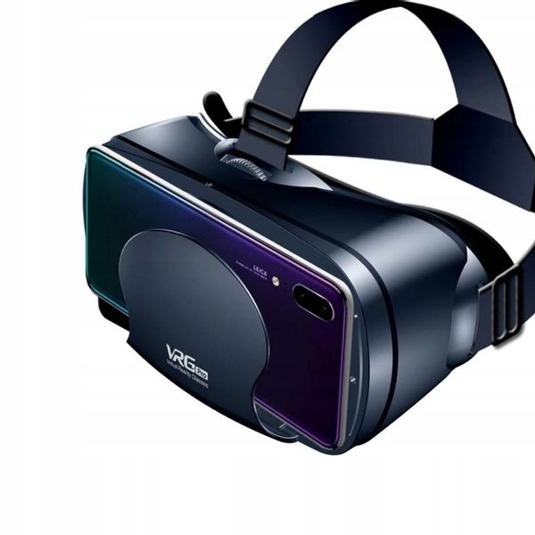 Okulary gogle 3D VR VRG PRO ze słuchawkami do smartfona do 7 cali zdjęcie 1