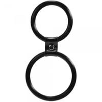 pierścień  me you us dual ring cock ring black