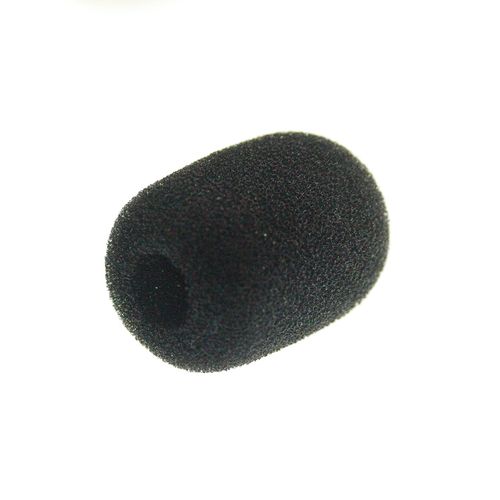 Gąbka owiewka mikrofonu 30x20 mm, śr. wew 7-11 mm czarna na Arena.pl