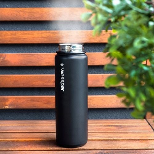 Kubek Termiczny Bidon Butelka Termiczna Stalowa z wymiennymi ustnikami 0,7l na Arena.pl