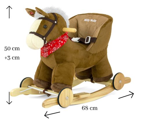 MILLY MALLY 2193 Koń Polly Dark Brown na Arena.pl