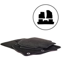 Dywaniki samochodowe welurowe 4szt. Peugeot 3008 I