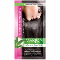 MARION SZAMPON KOLORYZUJĄCY 4-8 MYĆ 59 HEBANOWA CZERŃ SASZETKA 40 ML