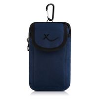 granatowa saszetka męska na ramię z cordury sp-03-db