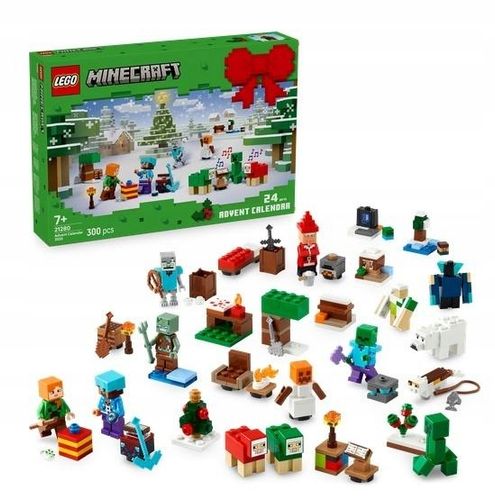 LEGO(R) MINECRAFT 21280 KALENDARZ ADWENTOWY NA 2025 na Arena.pl