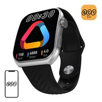 Smartwatch QCY GS2 S5 AMOLED 1.96" Rozmowy Bluetooth Czarny