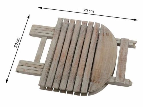Stół składany DIVERO Vintage - 85cm na Arena.pl