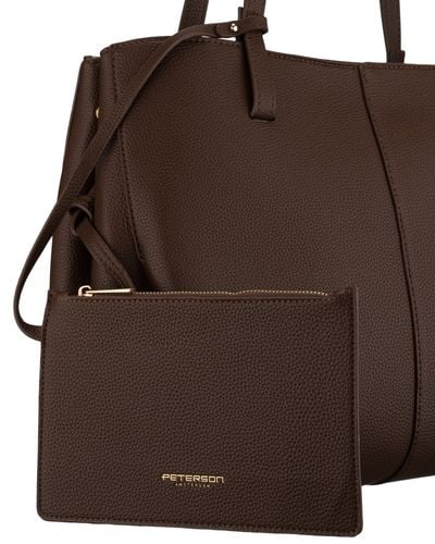 torebka damska ptn tor-ale-26-4953 brwon na Arena.pl