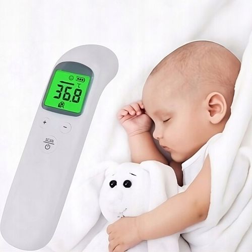 TERMOMETR BEZDOTYKOWY NA PODCZERWIEŃ ELEKTRONICZNY DOKŁADNY 1s na Arena.pl