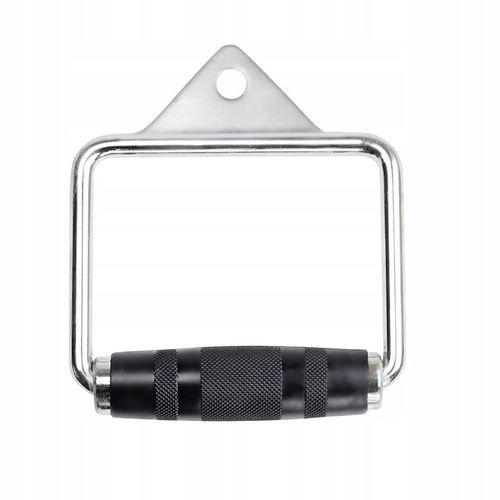 POJEDYŃCZY UCHWYT CHROMOWANA STAL GUMOWY UCHWYT SOLIDNY WYTRZYMAŁY HMS na Arena.pl