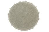 Dywan bawełniany Bubbly Olive Natural Ø120 cm Lorena Canals