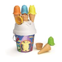 KOLOROWY ZESTAW DO PIASKU KOSMICZNY Z LODAMI