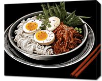 Obraz 60x50cm Ramen w Sztuce