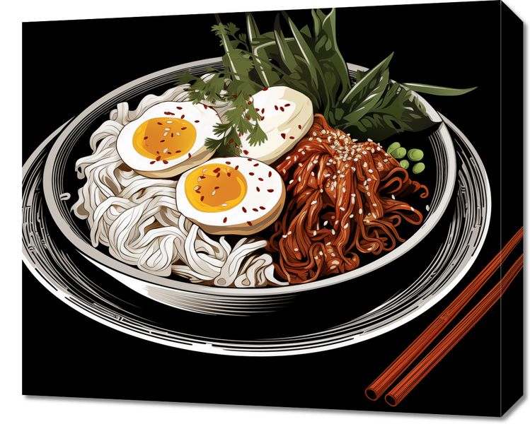 Obraz 60x50cm Ramen w Sztuce zdjęcie 1