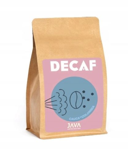 Kawa ziarnista bezkofeinowa Java Decaf Kolumbia Cauca FILTR 250g na Arena.pl